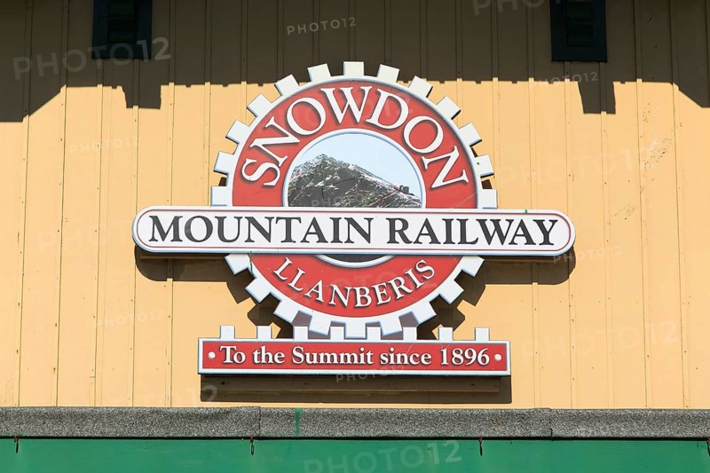 Snowdon Mountain railway, Llanberis, Gwynedd, Snowdonia, north Wales, UK