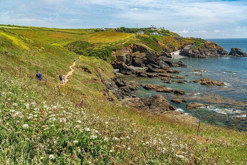 Lizard Point, the southernmost point of England, Cornwall, England, Great Britain