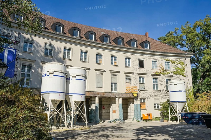 Building site, conversion, Federal Environment Agency, Bismarckplatz, Grunewald, Charlottenburg-Wilmersdorf, Berlin, Germany, Europe