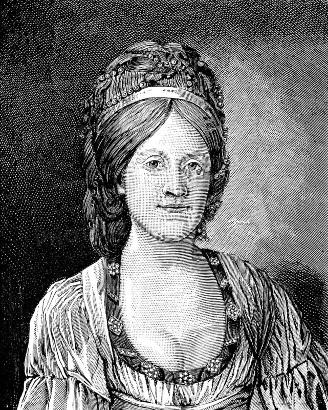 Faustina Hasse, née Bordini (1697-1781), singer, woman of the composer Johann Adolf Hasse, married in Venice, prima donna of Italian opera, history of German music, historical illustration 1892