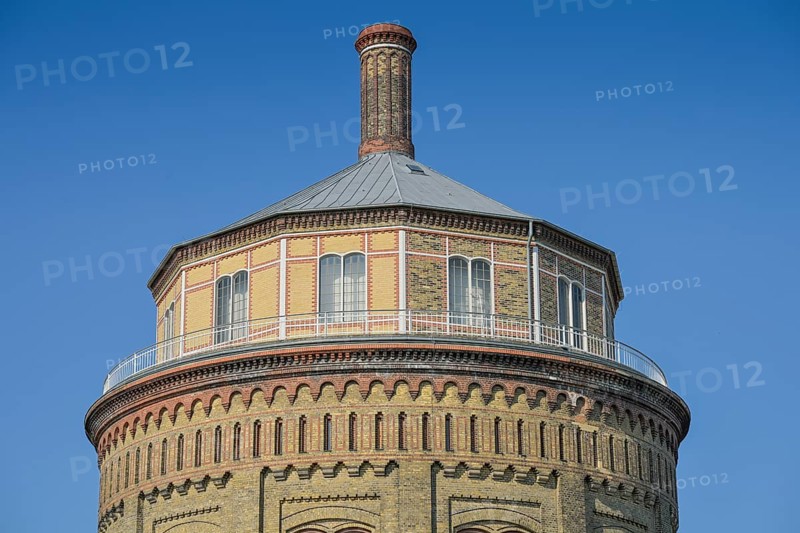 Water tower, now a residential building, Wasserturmplatz, Prenzlauer Berg, Pankow, Berlin, Germany, Europe