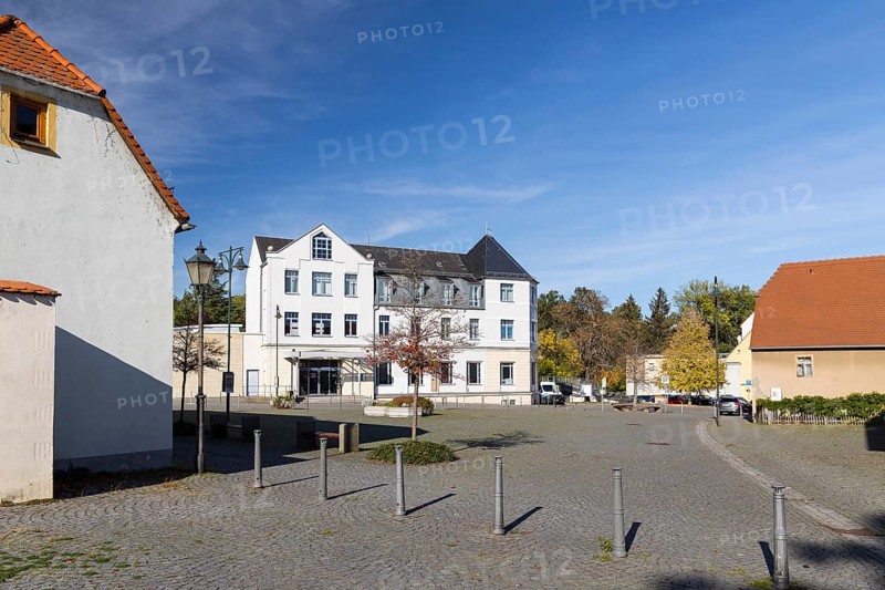 Civic hall Stern am Altmarkt, Riesa, Saxony, Germany, Europe