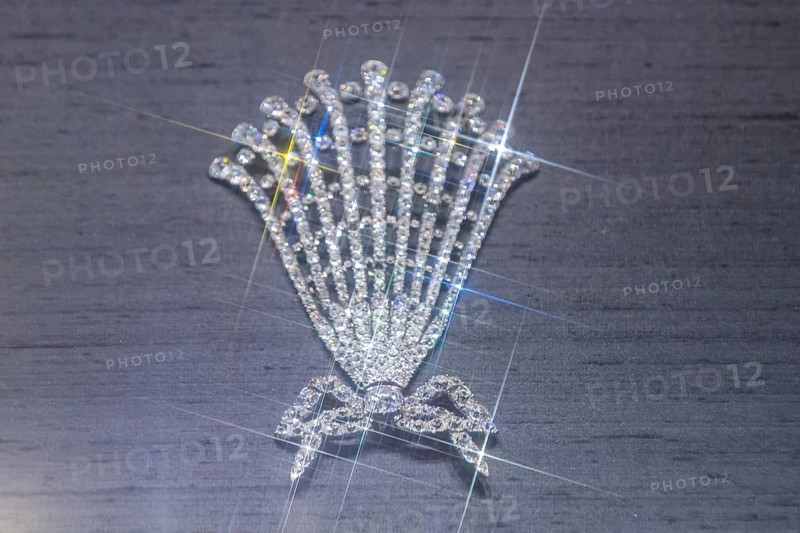 In December 2022, the Dresden public prosecutor's office, the Soko Epaulette and the LKA Saxony succeeded in recovering a significant proportion of the stolen goods taken during the burglary of the Historic Green Vault. Despite the ongoing seizure by the district court, it is now possible for the first time to exhibit the jewels in their original location and to experience the Historic Green Vault almost in its entirety., Presentation of the recovered jewels from the Historic Green Vault, Dresden, Saxony, Germany, Europe
