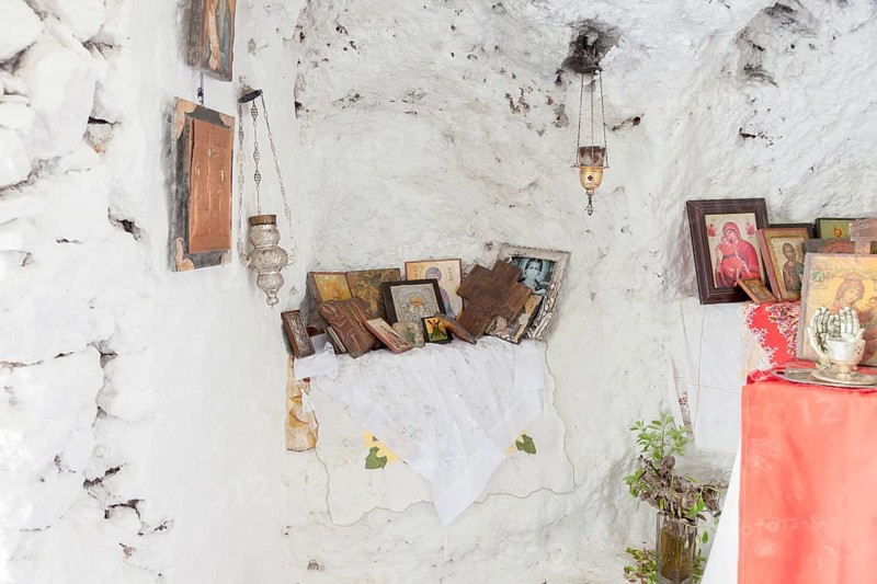Stilianos Chapel at Porto Timoni, Corfu, Ionian Islands, Greece, Europe