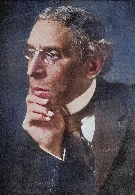 Israel Zangwill, 1864 1926, English writer, illustration from the book The Masterpiece Library of Short Stories, Historical, digitally restored reproduction from a 19th century original, Record date not stated