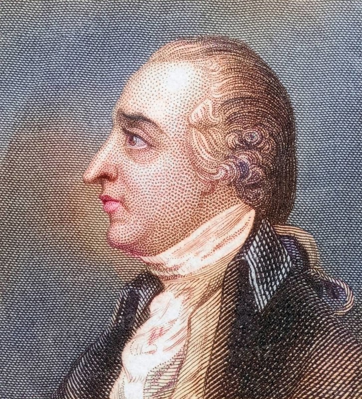 Benedict Arnold V., 1740 to 1801, General during the American War of Independence, digitally restored reproduction from a 19th century original, Record date not stated
