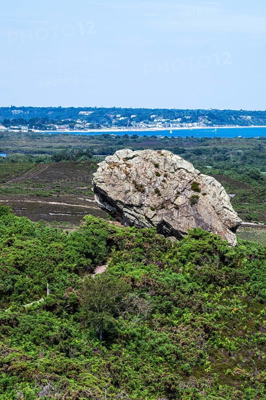 Agglestone Rock, Devil's Anvil, Studland, Dorset, England, United Kingdom, Europe