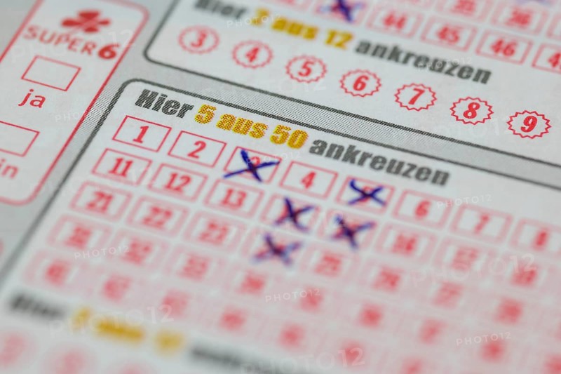 Game ticket, gambling, betting slip, betting slip, Toto, Lotto, EURO JACKPOT, 5 out of 50, SUPER 6