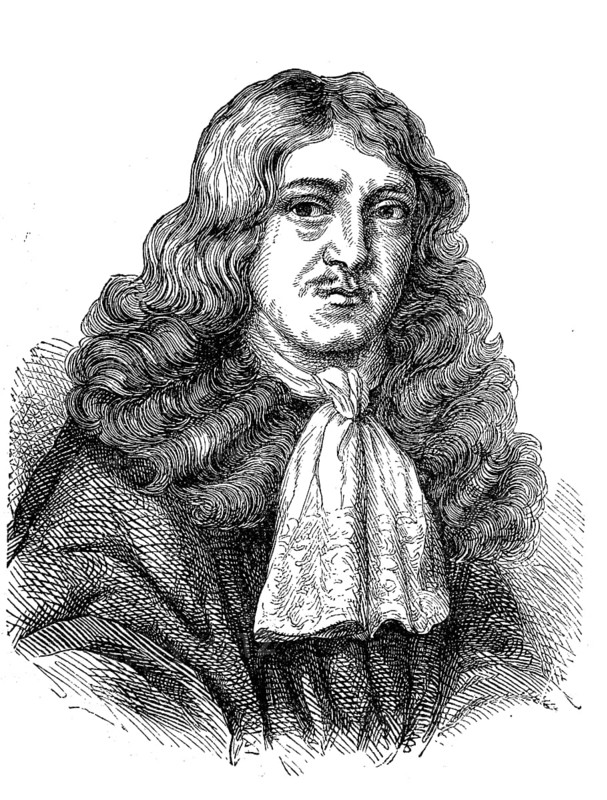 Daniel Casper, Daniel Caspar, from 1670 Casper von Lohenstein, 25 January 1635, 28 April 1683, a German lawyer, diplomat, translator, poet, historical, digital reproduction of an original from the 19th century