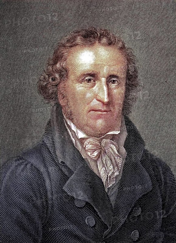 Count Friedrich Leopold zu Stolberg-Stolberg, short form: Friedrich Leopold Graf zu Stolberg, 7 November 1750, 5 December 1819, was a German poet, translator and lawyer, digital reproduction of an original from the 19th century