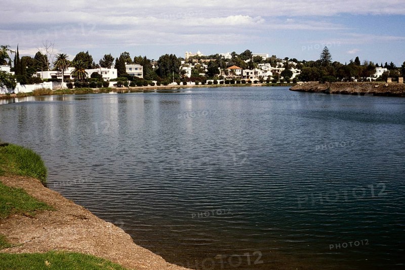 Site of the Roman naval harbour of Carthage, Tunis, Tunisia, 1998, Africa