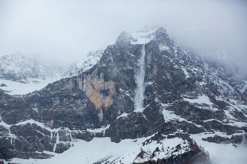 Avalanche near the Eng Alm
