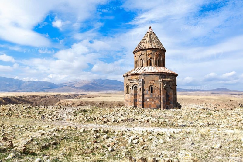 Armenian Church of St Gregory of the Abughamrents, Ani Archaeological site, Kars, Turkey, Asia