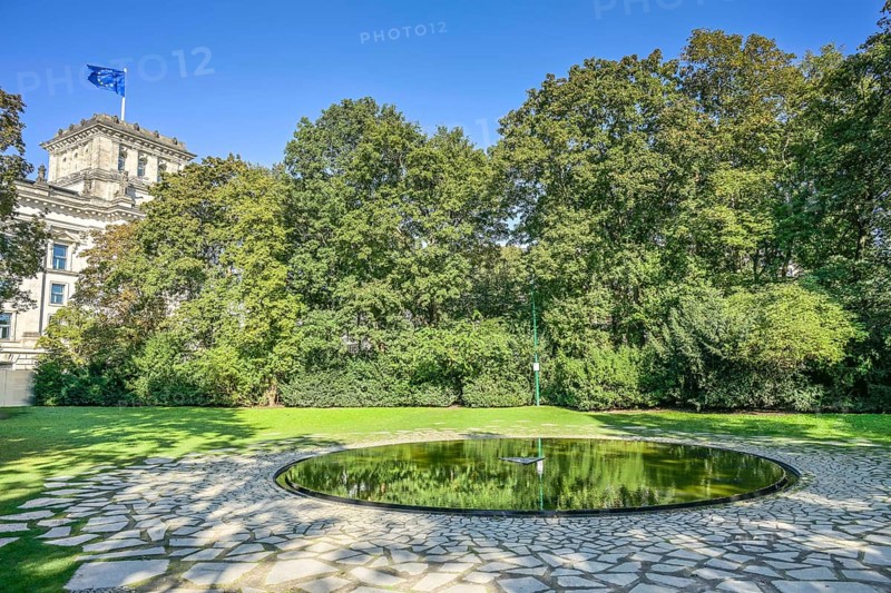 Memorial to the Sinti and Roma of Europe Murdered under National Socialism, Tiergarten, Mitte, Berlin, Germany, Europe