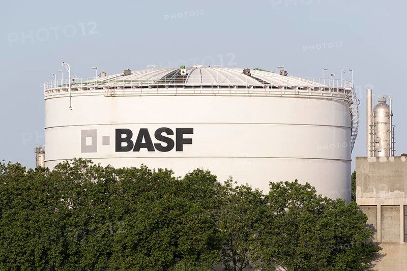 BASF, Lugwigshafen am Rhein, industrial area, Mannheim, Baden-Württemberg, Germany, Europe