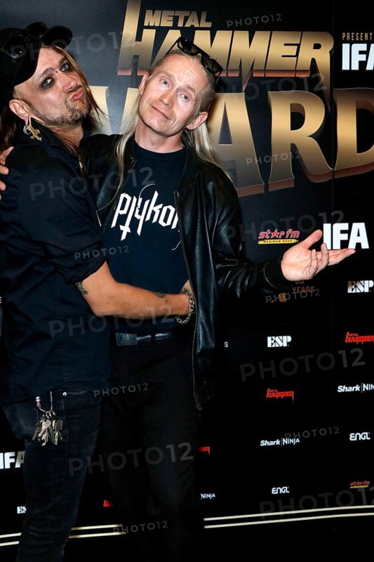 Axel One and Roman Geike (Romano) at the Metal Hammer Awards 2024 in the Uber Eats Music Hall. Berlin, 31.08.2024