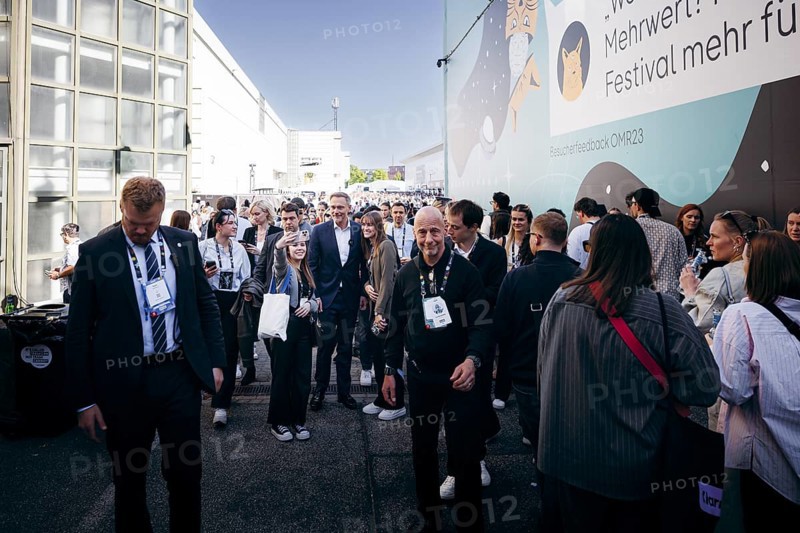 Christian Lindner (FDP), Federal Minister of Finance, photographed at the OMR Festival (Online Marketing Rockstars) in Hamburg, 08.05.2024. Photographed on behalf of the Federal Ministry of Finance (BMF)