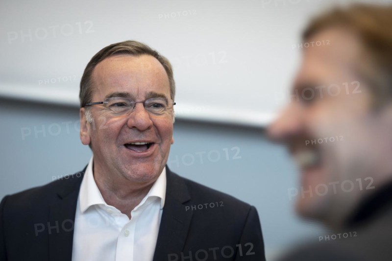 Boris Pistorius (SPD), Federal Minister of Defence, recorded during the SPD parliamentary group meeting in Berlin, 12.03.2024