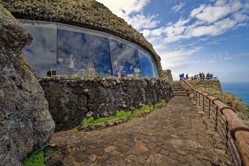Mirador del Río viewpoint designed by the artist César Manrique, Lanzarote, Canary Islands, Canary Islands, Spain, Europe