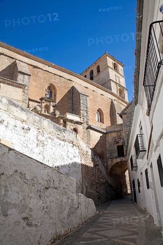 Church of La Incarnation, Iglesia Mayor de Santa Maria de la Encarnacion, Alhama de Granada, Spain, Europe