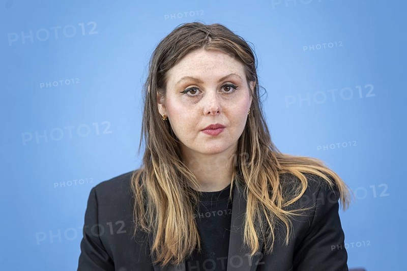 Ariel Elbert, board member of Keshet Germany, recorded during a press conference at the Federal Press Conference Centre on the topic: Antisemitic alliances after 7 October, Civil Society Situation Report on Antisemitism in Berlin, 6 June 2024