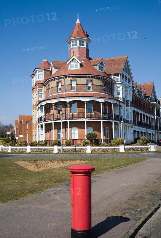 Apartments in large former hotel on the Esplanade, Frinton on Sea, Essex, England, United Kingdom, Europe