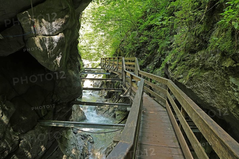 Seisenbergklamm gorge, natural monument, Pinzgau, Salzburger Land, Austria, Europe