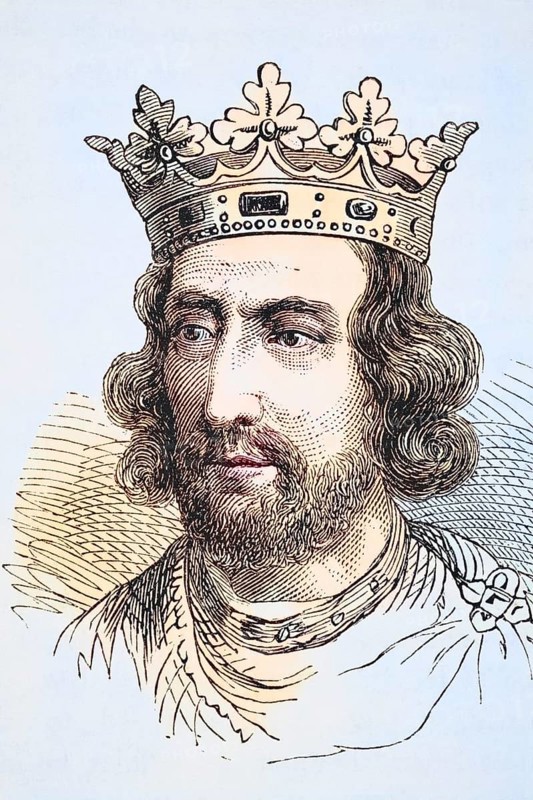 Henry III of England 1207 to 1272 from The National and Domestic History of England by William Aubrey, London c. 1890, Historical, digitally restored reproduction from a 19th century original, Record date not stated