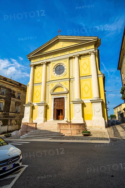 Church in Soave, Veneto, Italy, Europe
