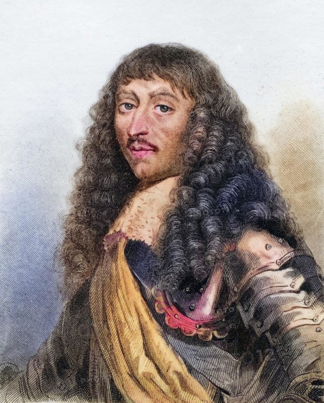 Duc de D'Enghien, Louis Antoine Henri de Bourbon. Prince of Conde, 1772-1804, French emigrant prince, last of the Condes, Historical, digitally restored reproduction from a 19th century original, Record date not stated