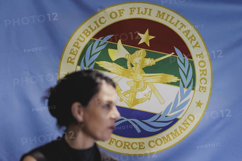 Annalena Bärbock (Bündnis 90/Die Grünen), Federal Foreign Minister, photographed during a visit to the Fijian Armed Forces Blackrock Peacekeeping and Humanitarian Assistance and Disaster Relief Camp in Nadi, 07.05.2024. Bärbock is travelling to Australia, New Zealand and Fiji for political talks / Photographed on behalf of the Federal Foreign Office