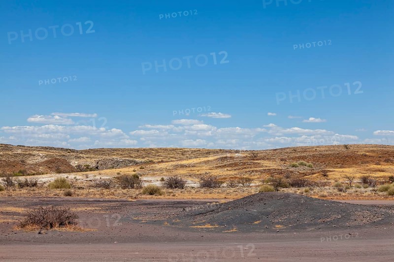 Landscape at the Burnt Mountain, near Twyfelfontein, Kunene Region, Namibia, Africa