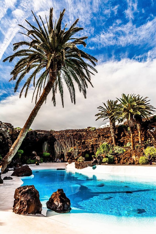 2016, Lanzarote, Jameos del Agua, lava tunnel, Cesar Manrique, ESP, Spain, Canary Islands, Canary Islands, Atlantic Ocean, Lanzarote, biosphere reserve, volcano, volcanism, volcanic island, island, grotto, recording date, Europe