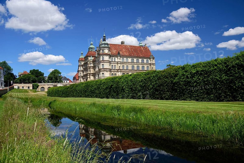 Europe, Germany, Mecklenburg-Western Pomerania, Güstrow, Güstrow Castle, built in the 16th century, Renaissance building, Güstrow, Mecklenburg-Western Pomerania, Germany, Europe