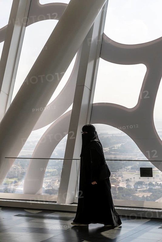 The Frame, upper floor viewing platform, Dubai, United Arab Emirates, Middle East, Asia