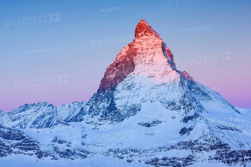 Matterhorn, 4478 m, Zermatt, Valais, Switzerland, Europe