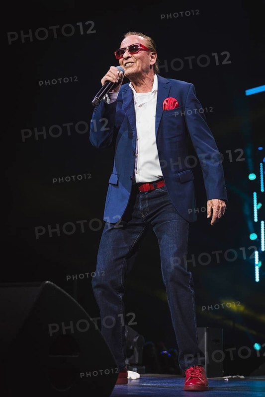 Michael Holm at the Schlagernacht des Jahres live on Das Original Tour in the Berlin Uber Arena on 16 November 2024