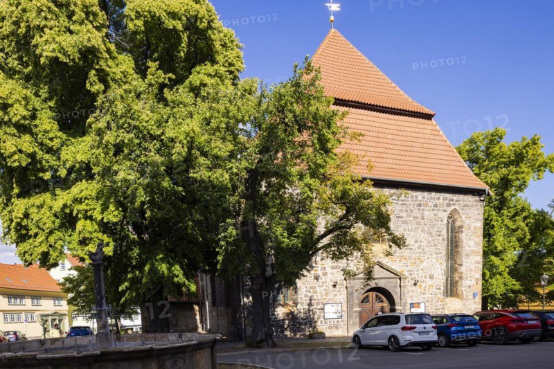 St Boniface Church also known as Bach Church, Arnstadt, Thuringia, Germany, Europe