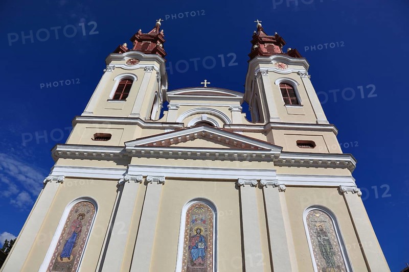 Banat, city of Arad, city centre, old Romanian Orthodox Cathedral, Romania, Europe