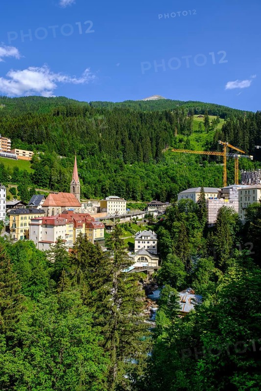 Bad Gastein, Gastein Valley, Salzburger Land, Austria, Europe