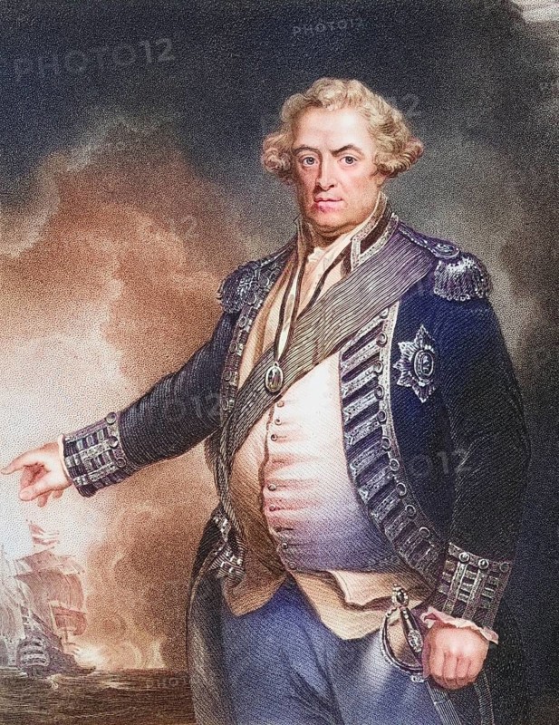 Adam Duncan, 1st Viscount Duncan. 1731-1804 British Admiral Commander-in-Chief in the North Sea, 1795-1801, Historic, digitally restored reproduction from a 19th century original, Record date not stated