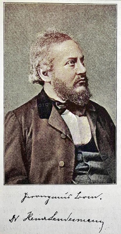 Hieronymus Lorm, Heinrich Landesmann, 9 August 1821, 3 December 1902, was an Austrian poet, journalist and literary critic, also the inventor of the Lorm alphabet, a tactile alphabet for the deaf-blind, digital reproduction of an original from the 19th century, original date unknown
