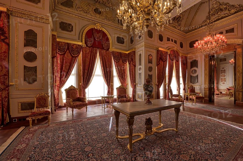 Mecidiye Pavilion or New Pavilion, Topkapi Palace, Istanbul, Turkey, Asia