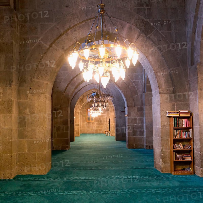 Grand mosque of Erzurum or Atabey Mosque, Side nave, Erzurum, Turkey, Asia
