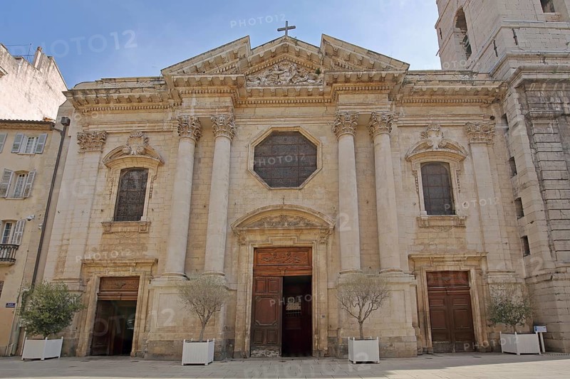 Baroque church, Sainte-Marie-de-la-Seds, Ste, Toulon, Var, Provence, France, Europe