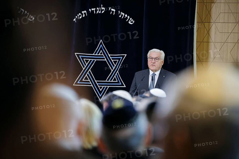 Federal President Frank-Walter Steinmeier attends the inauguration of the synagogue centre in Potsdam. Potsdam, 04.07.2024