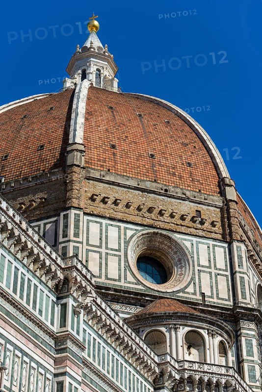 Dome of the Cathedral of Santa Maria del Fiore, Duomo, building, architecture, history, culture, architecture, art, tourism, city trip, Florence, Tuscany, Italy, Europe