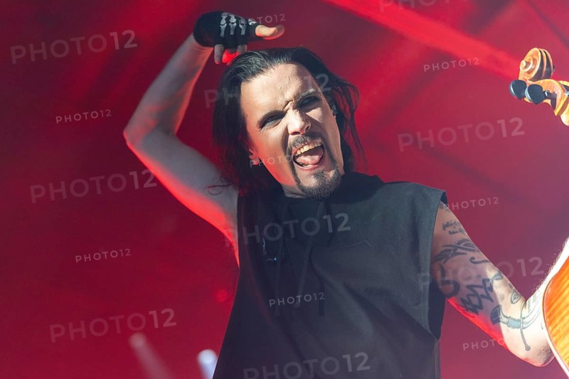 Perttu Kivilaakso from Apocalyptica live on Plays Metallica Vol.2 Tour 2024 at the Columbiahalle in Berlin on 13 October 2024
