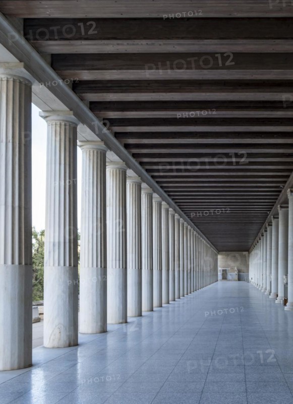 Stoa of Attalos, Ancient Agora of Athens, Greece, Europe