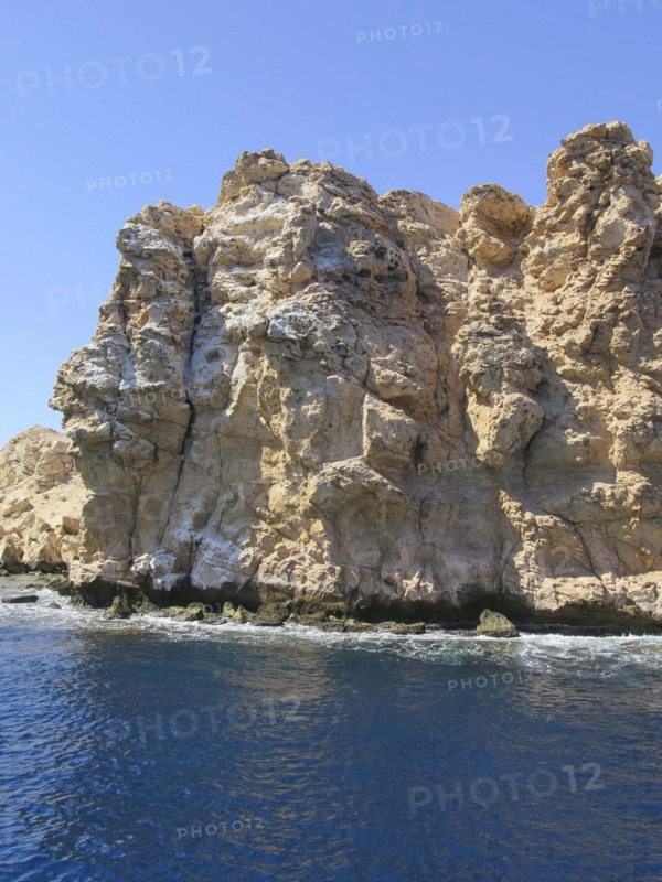 Rocks, dive site Ras Mohammed Jackfish Alley Reef, Red Sea, Egypt, Africa